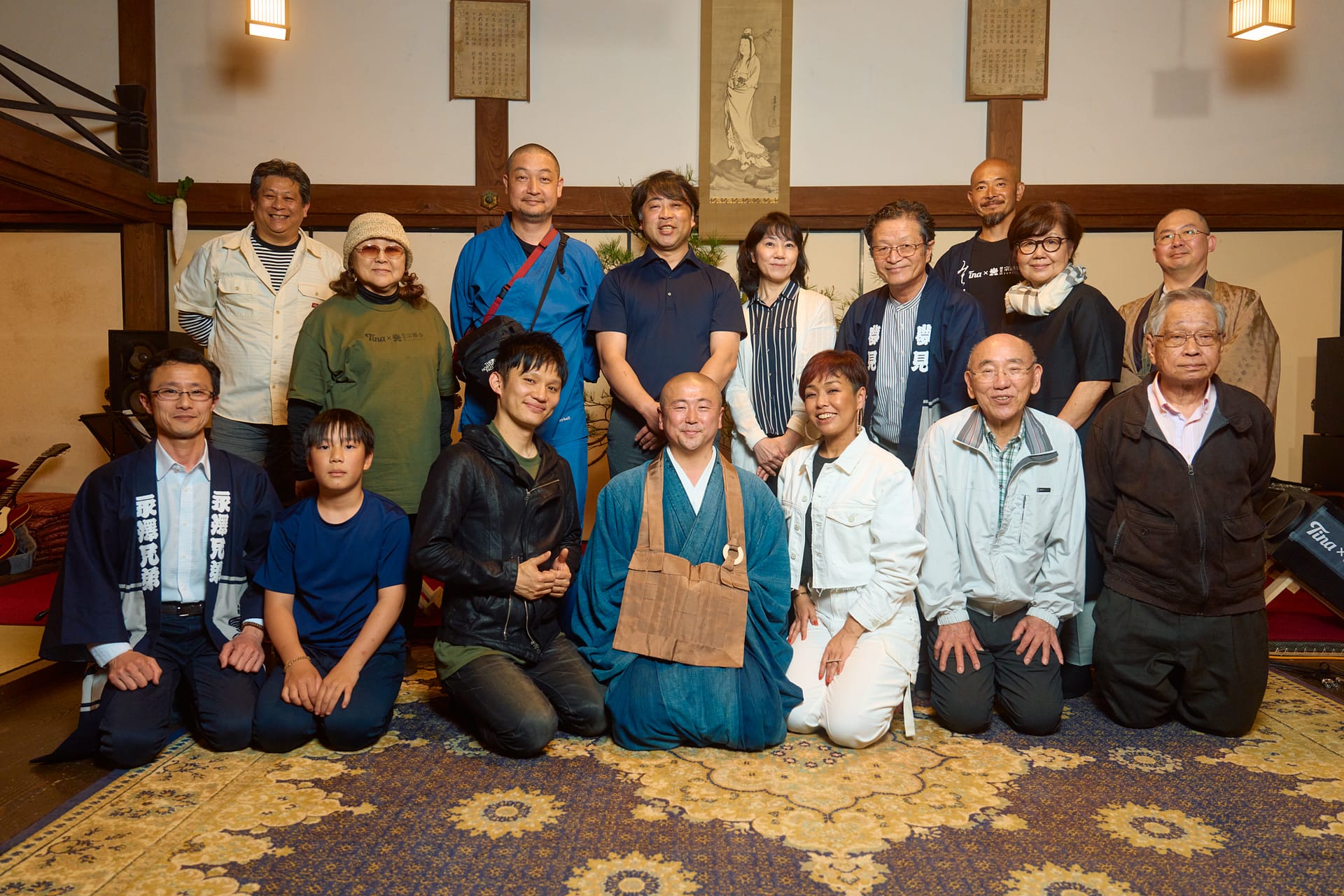 シンガーTina / Singer Tina × 宗鏡寺 能登半島復興チャリティーコンサート ステージライブ写真（Singer Tina × Syuukyoji Temple Noto Peninsula charity concert stage performance photo, official event image）